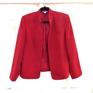 Dressbarn Red Blazer Size 16